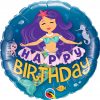 18″ / 46cm Happy Birthday Mermaid Qualatex #57799