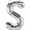 34" / 86cm Silver Letter S North Star Balloons #58974