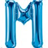 34" / 86cm Blue Letter M North Star Balloons #59253