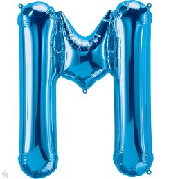 34" / 86cm Blue Letter M North Star Balloons #59253