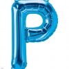 34" / 86cm Blue Letter P North Star Balloons #59259