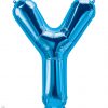 34" / 86cm Blue Letter Y North Star Balloons #59277