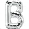 34" / 86cm Silver Letter B North Star Balloons #59658