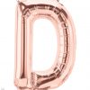 34" / 86cm Rose Gold Letter A North Star Balloons #59842