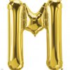 34" / 86cm Gold Letter M North Star Balloons #59936