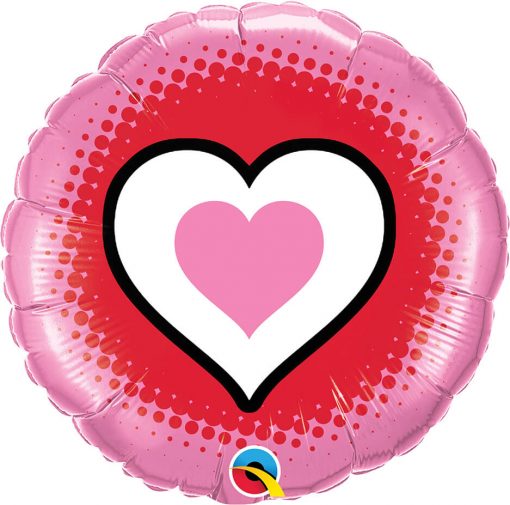 18″ / 46cm Only Hearts Qualatex #78545