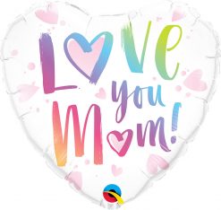 18″ / 46cm Love You M(HEART)M! Qualatex #82256