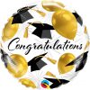 18″ / 46cm Congratulations Gold Balloons Qualatex #82283