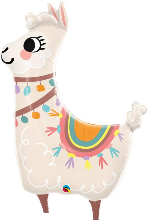 45″ / 114cm Loveable Llama Qualatex #85914