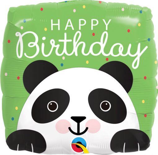 18″ / 46cm Birthday Panda Qualatex #87995