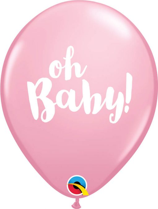 11" / 28cm Oh Baby! Pale Pink Qualatex #58117-1