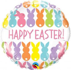 18″ / 46cm Easter Bunnies Line-Up Qualatex #82201