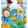12" / 30cm 6szt Disney•Pixar Toy Story 4 Asst of Pale Blue, Spring Green, Goldenrod Qualatex #96644