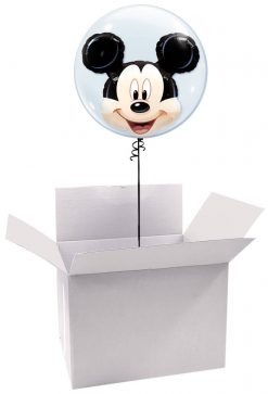 24" / 61cm Poczta Balonowa Prestige Disney z Balonem Double / Deco Bubble