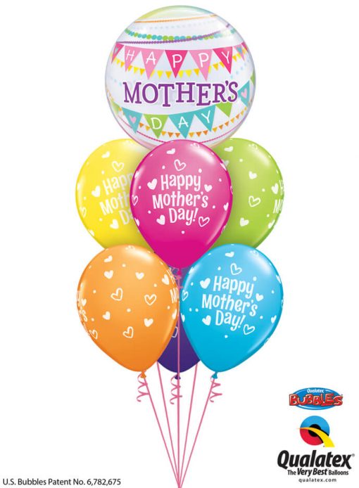 Bukiet 947 Mother’s Day Heart Party Qualatex #55799 12333