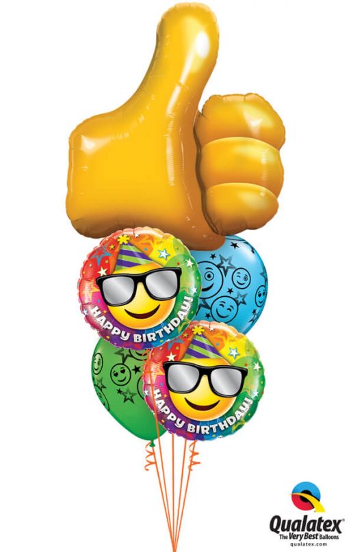 Bukiet 1007 Thumbs Up Birthday Qualatex #47575 49057-2 52960-2