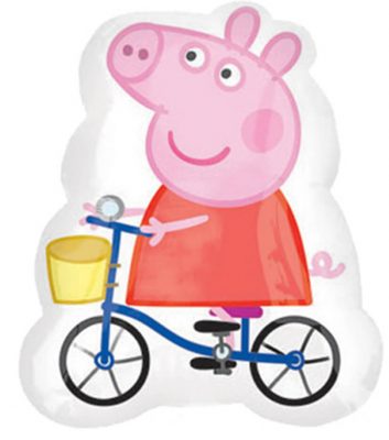 23" / 58cm x 19" / 48cm Peppa Pig Vendor Anagram #200032