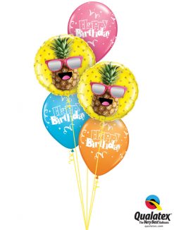 Bukiet 1151 Pineapple Birthday Fun Qualatex #57271-2