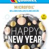 18″ / 46cm New Year Metallic Dots Qualatex #58163