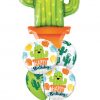 Bukiet 1201 Little Cacti Birthday Guy Qualatex #78652 78664-2 80570-2