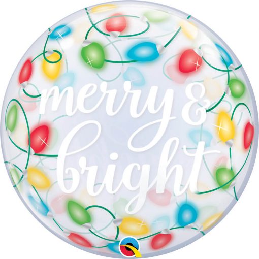 22" / 56cm Merry & Bright Lights Qualatex #89736