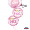 Bukiet 1240 "Oh, Baby!" Pink Confetti Qualatex #57790 85851-2 58117