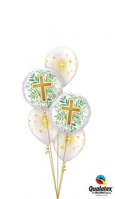 Bukiet 1464 Blessings and Best Wishes Qualatex #10256-2 86384-3