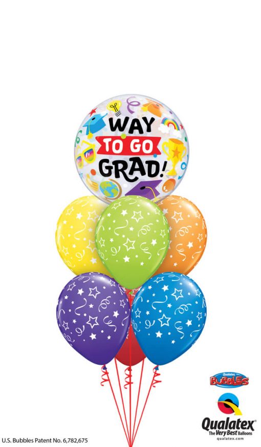 Bukiet 1456 Way To Go Grad Everything Qualatex #98328