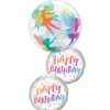 Bukiet 1539 Flutter and Twirl Birthday Girl! Qualatex #12236 87992-2