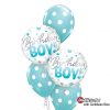Bukiet 1553 Happy Birthday to an Awesome Boy! Qualatex #18874-2 81680-3 50322-3