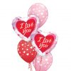 Bukiet 1682 For your favorite sweetheart! Qualatex #24735-2 85713-3