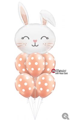 Bukiet 1698 Blushing Bunnies! Qualatex #25783 81680-6 57211-6