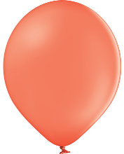 Balon - koralowy Pastelowy 455 Coral Rozmiar - 30 cm - 12"