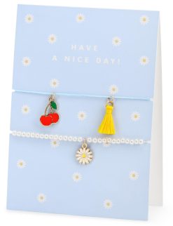 Kartka z bransoletkami Have a nice day!, 10.5x14.8cm PartDeco #KAB2