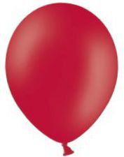 Balon - czerwony Pastelowy 101 red Rozmiar - 30 cm - 12"