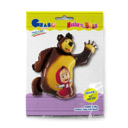 35" / 70x72 cm Masha and The Bear Grabo #L164