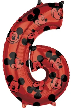 26" / 66cm Mickey Mouse Forever Number 6 Amscan #4170701