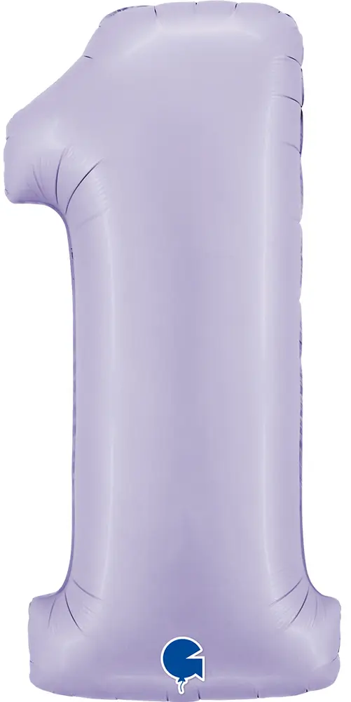 40″ / 102cm Number 1 Satin Lilac Grabo #400100SL