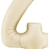 40″ / 102cm Number 4 Satin Cream Grabo #400400SCR