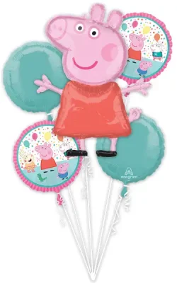 Bukiet 1805 Peppa Pig Foil Balloon Amscan #4154101