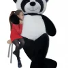 DUŻY MIŚ PLUSZOWA PANDA XXL 220cm MASKOTKA GIGANT