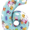 26" / 66cm Balon foliowy Cyfra ''6'' Peppa Pig - Number Six Grabo #L256