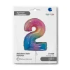 40″ / 102cm Number 2 Colourful Rainbow Grabo #812RH